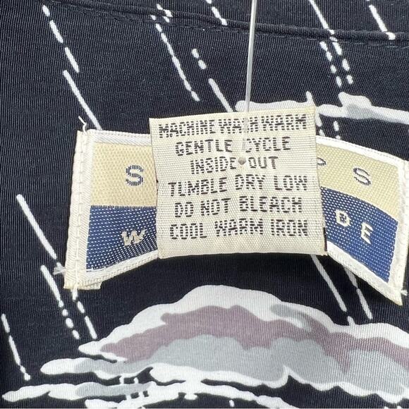 Skoops tropical Hawaiian palm tree fighter planes button down  shirt XXL NEW - Picture 8 of 9